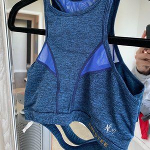 Chestee High-Neck Sports Bra, Collar Padding